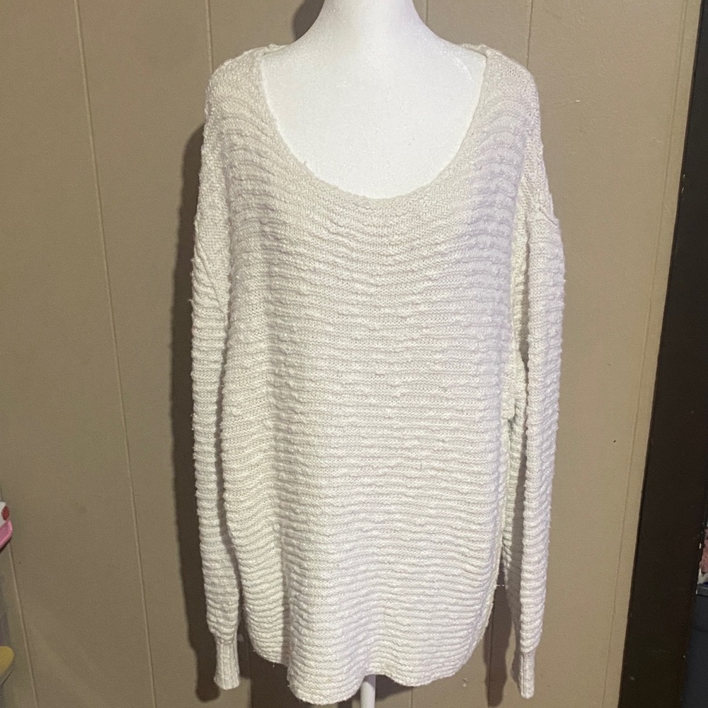 Free People Cozy Cream Women's Sweater